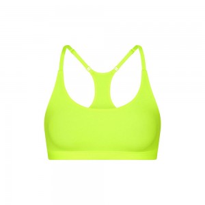 Highlighter Green Skims Fits Everybody Racerback Women's Bralette | 89074-VETR