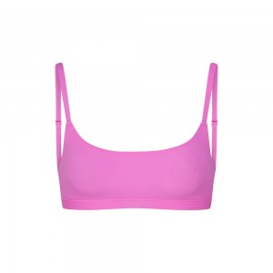 Orchid Purple Skims Fits Everybody Scoop Women's Bralette | 70193-RPKQ