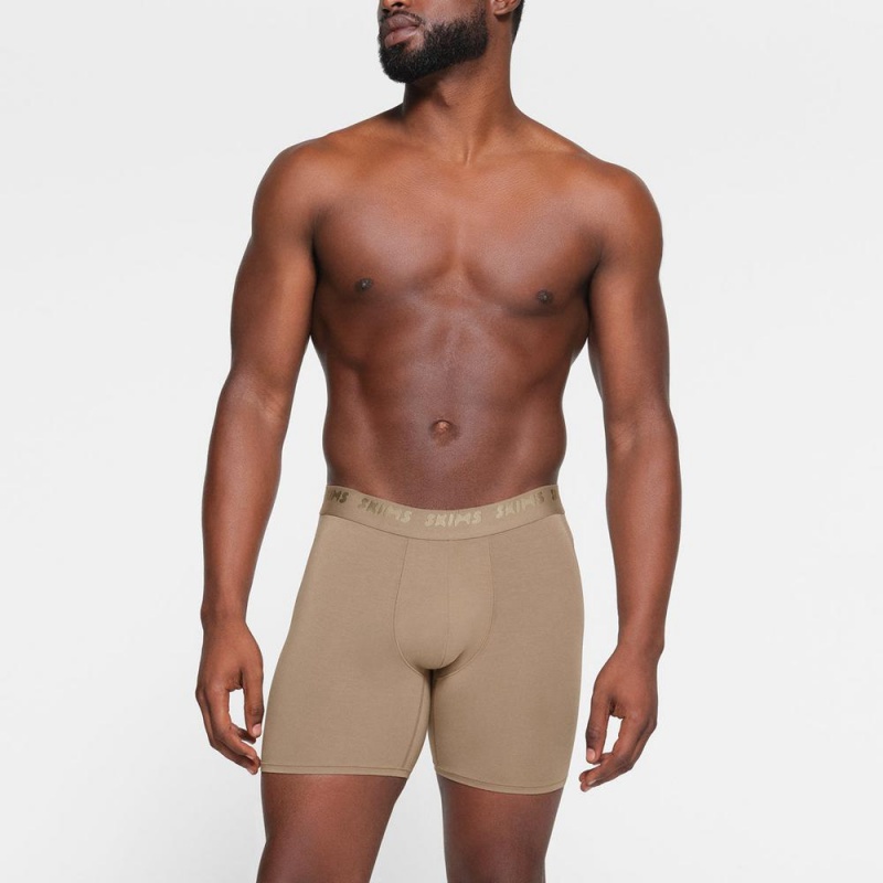 Bronze Multicolor Skims Stretch 5 Inch Boxer 3-Pack Men's Brief | 75063-TUYO