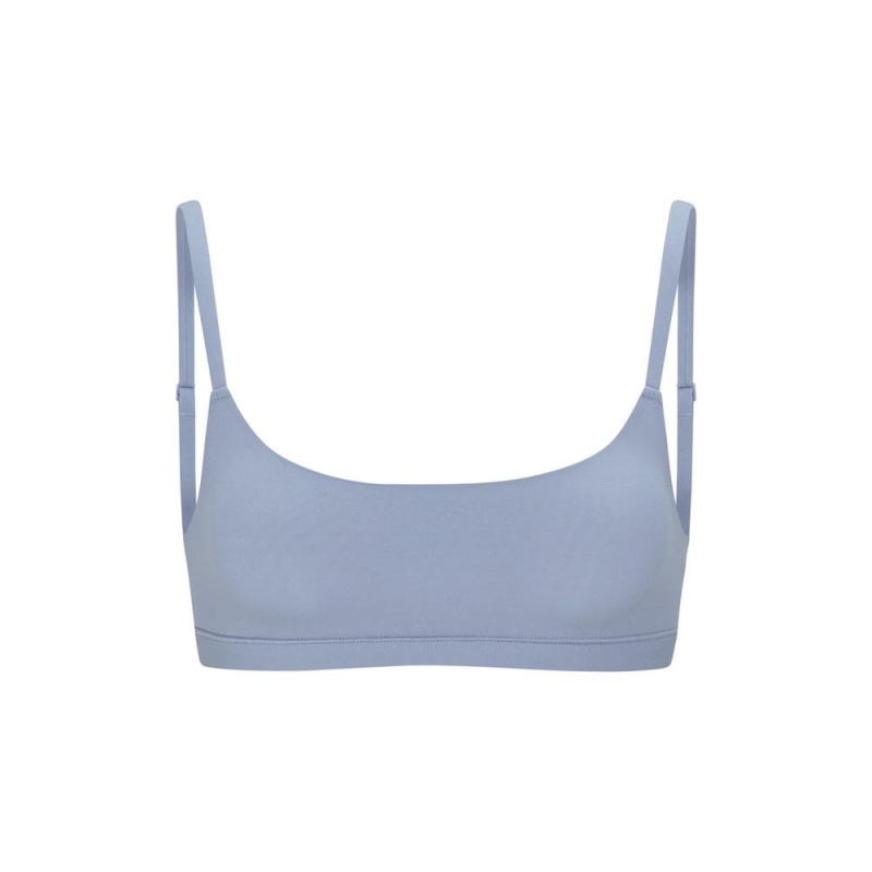 Slate Grey Skims Fits Everybody Scoop Women\'s Bralette | 54968-ZWVQ